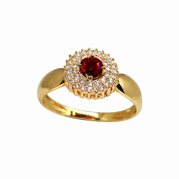 Anel Formatura Feminino Odontologia Ouro 18k - Sem emblema