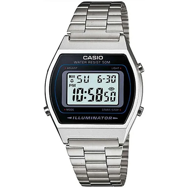 Relógio Casio Digital Prata B640WD-1AVDF-SC