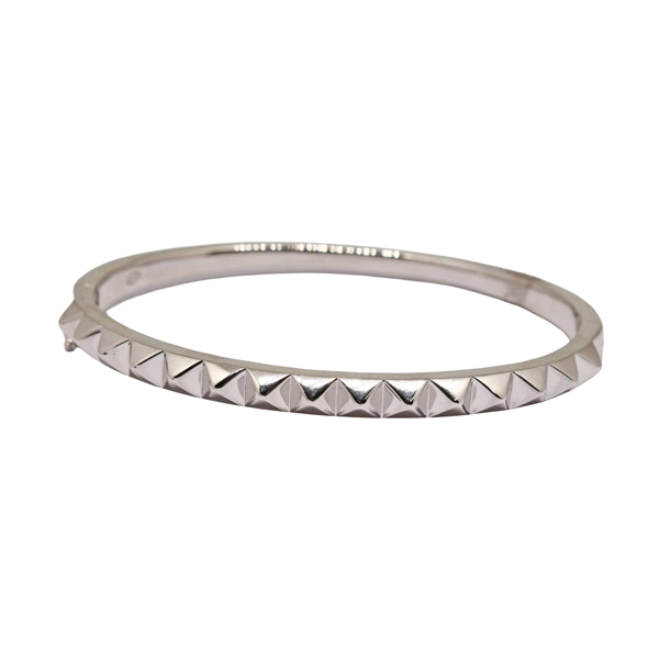 Bracelete Martelado Prata 925