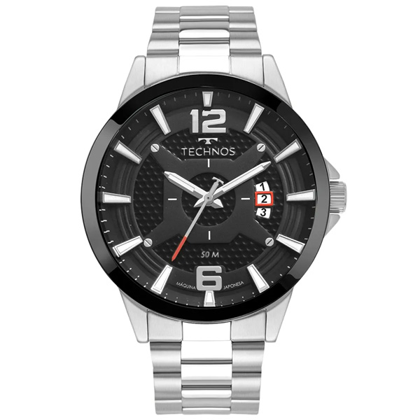 Relógio Technos Masculino Racer Prata 2117lbvs/1p