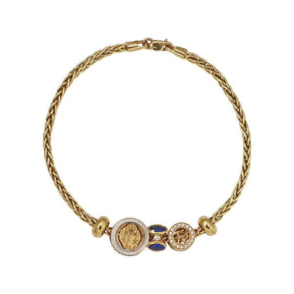 Pulseira Berloque Ouro 18k