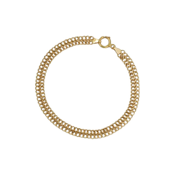 Pulseira Lacraia Ouro 18k