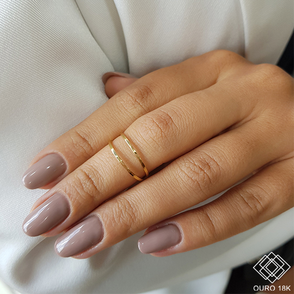 Anel Falange Ouro 18k