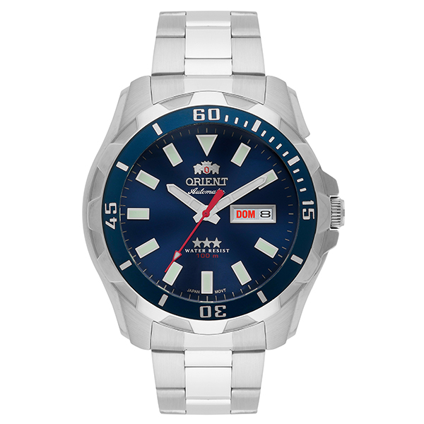 Relógio Orient Automático Prata Masculino 469ss078nhp1sx
