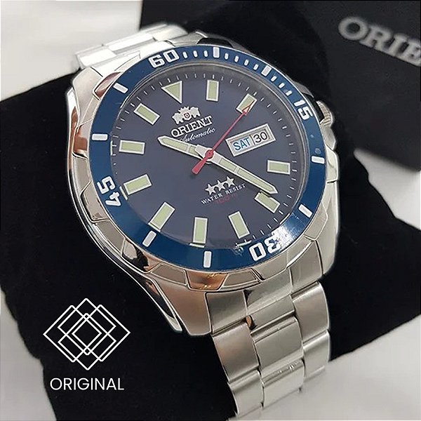 Relógio Orient Automático Prata Masculino 469ss078nhp1sx