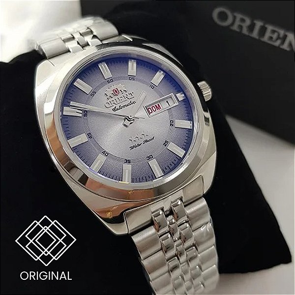 Relógio Orient Automático Prata Masculino Yn6ss005s1sx