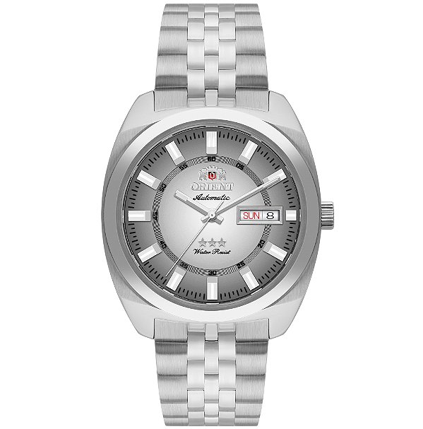 Relógio Orient Automático Prata Masculino Yn6ss005s1sx