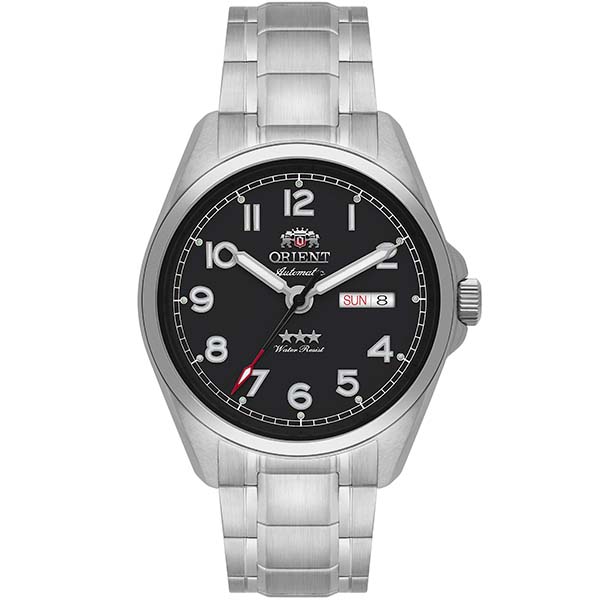 Relógio Orient Automático Prata Masculino Yn6ss006p2sx