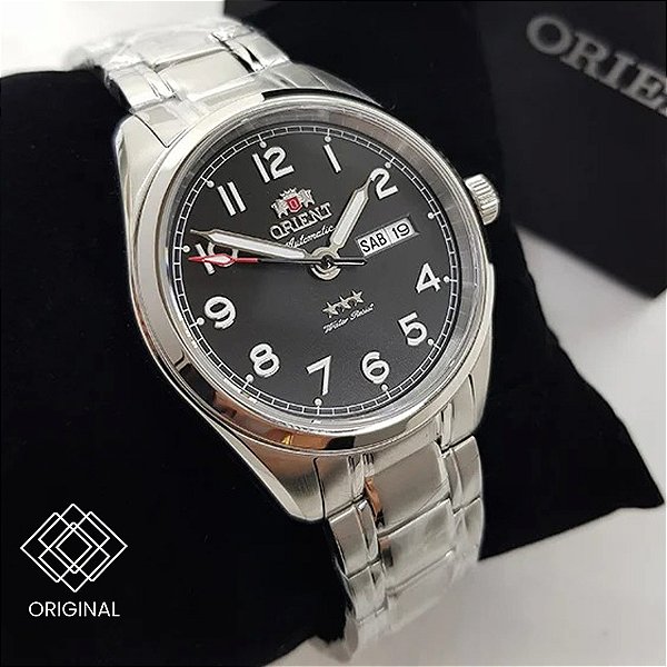 Relógio Orient Submariner Automático Prata Masculino Yn6ss006p2sx