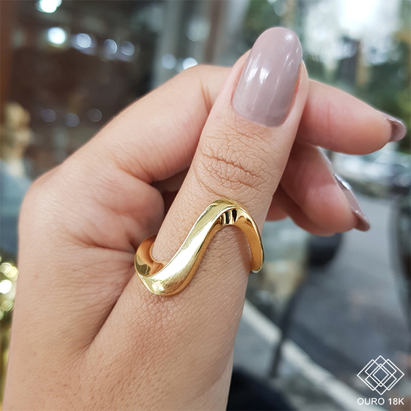 Anel Ouro 18k