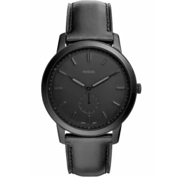 Relógio Fossil Slim Masculino Preto Fs5447/0pn