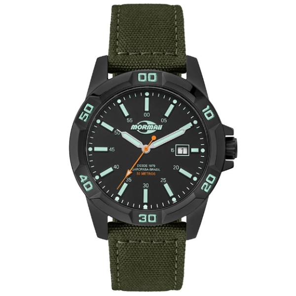 Relógio Mormaii Masculino Preto Mo2317af/2p