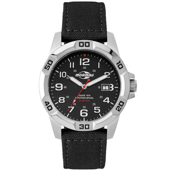 Relógio Mormaii Masculino Preto Mo2317ac/2p