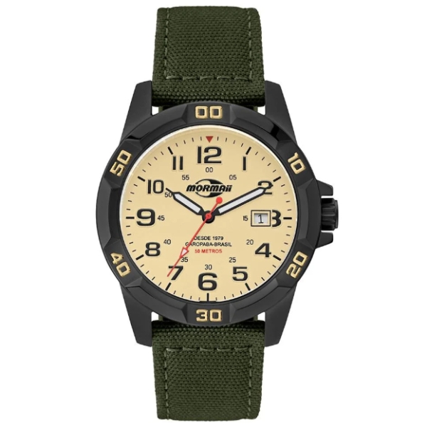 Relógio Mormaii Masculino Preto Mo2317ao/2x