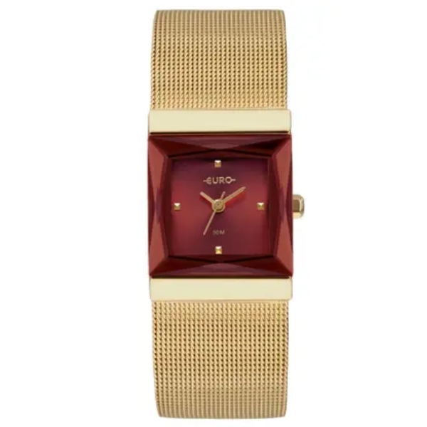 Relógio Euro Feminino Dourado Eu2035zav/4r