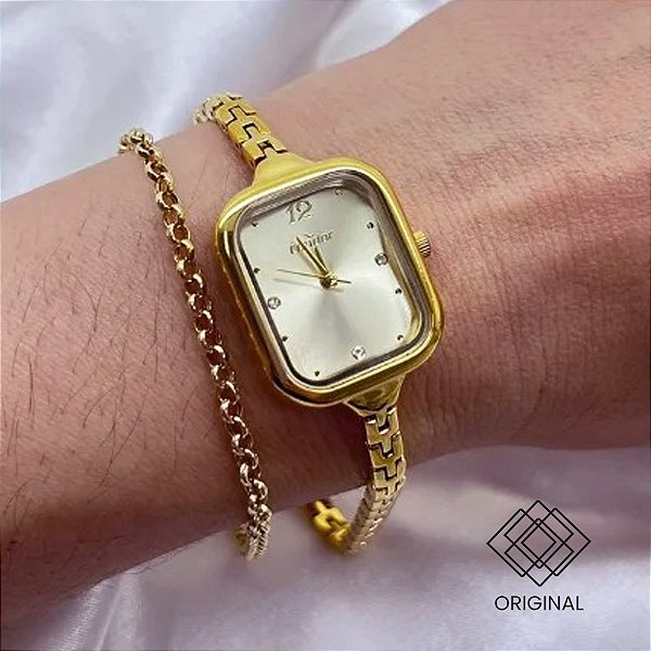 Relógio Condor Feminino Dourado Co2035nyq/5x