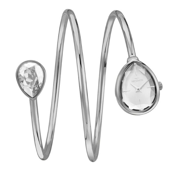 Relógio Technos Feminino Bracelete Prata Vx00bb/1k
