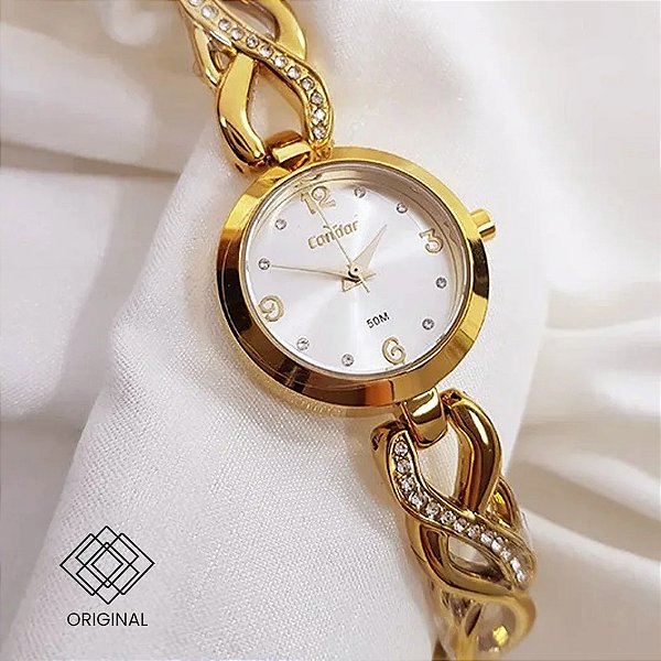 Relógio Condor Feminino Dourado Co2035nvl/5k