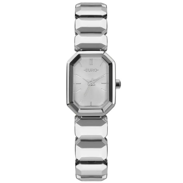 Relógio Euro Feminino Lux Prata Eu2035zay/5k