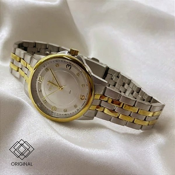 Relógio Technos Feminino Bicolor 2035nfq/1k