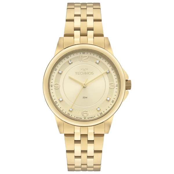 Relógio Technos Feminino Dourado 2035nfp/1x
