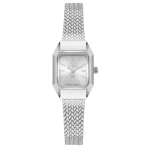 Relógio Technos Feminino Prata 5y30xu/1k