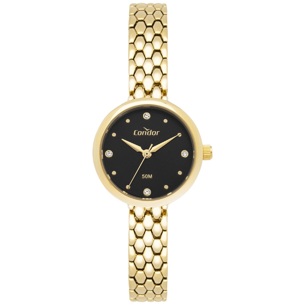 Relógio Condor Feminino Dourado Co2035nvp/5p