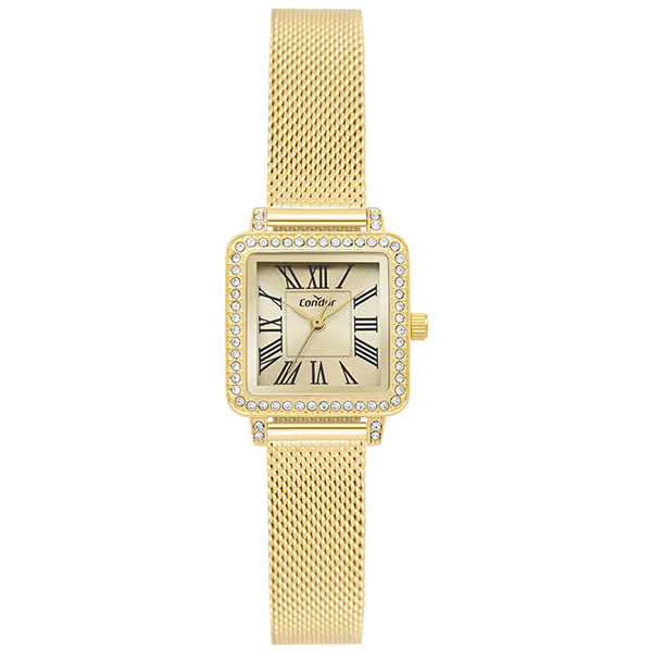 Relógio Condor Feminino Dourado Co2035nzx/4k