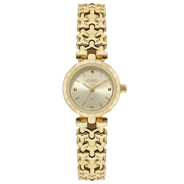 Relógio Euro Feminino Dourado Eu2035zcl/5d