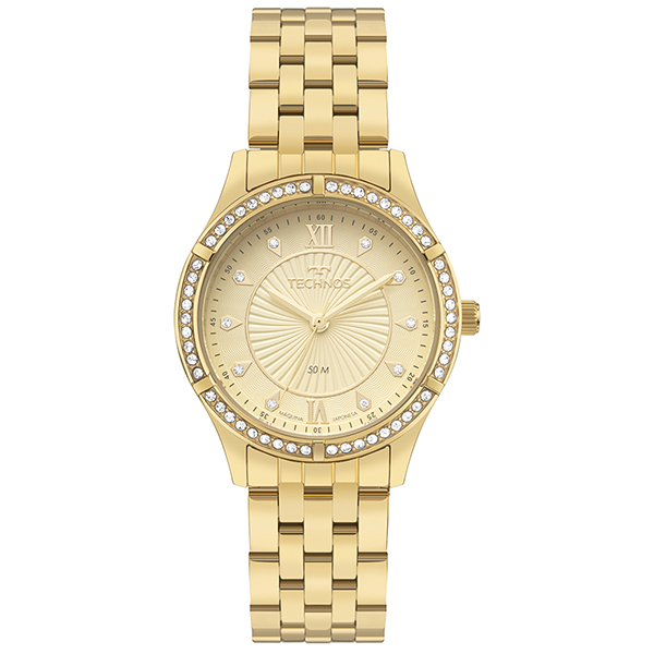 Relógio Technos Feminino Dourado 2036ncc/1x