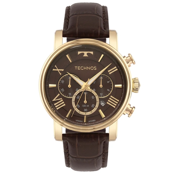 Relógio Technos Masculino Dourado Js25bda/0m