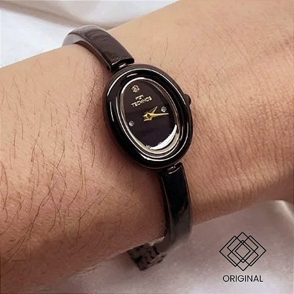 Relógio Technos Feminino Preto 5y20md/1p