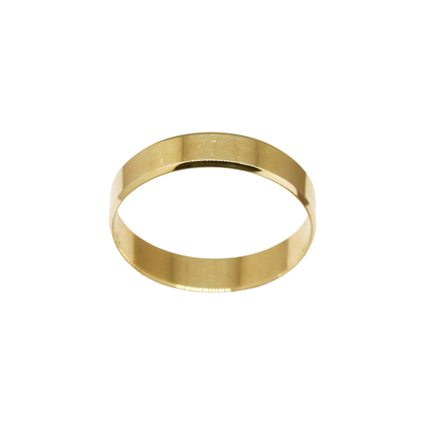 1 Aliança Casamento Ouro 10k