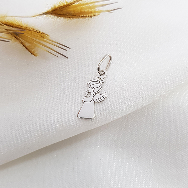 Pingente Anjo da Guarda Prata 925