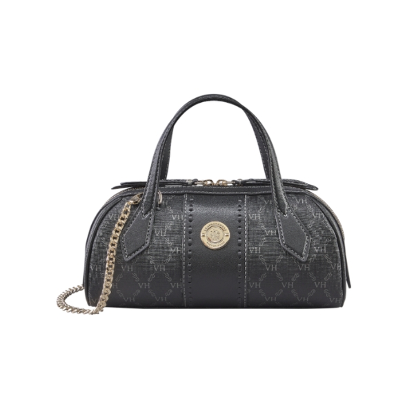 Bolsa Victor Hugo Preta Fiori AL Baby VH Elos