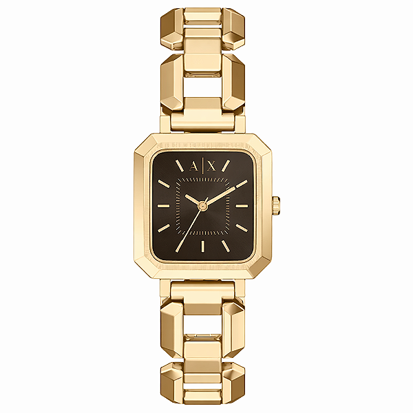 Relógio Armani Exchange Dourado Feminino Ax5738b1 N1kx