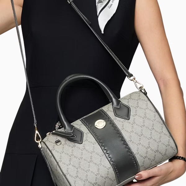 Bolsa Victor Hugo Siena Panna Black