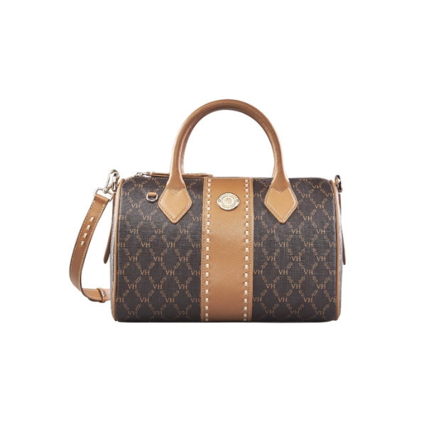 Bolsa Victor Hugo Siena Marrom Coffee