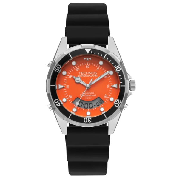 Relógio Technos Masculino Skydiver Prata Wt2060ae/2l