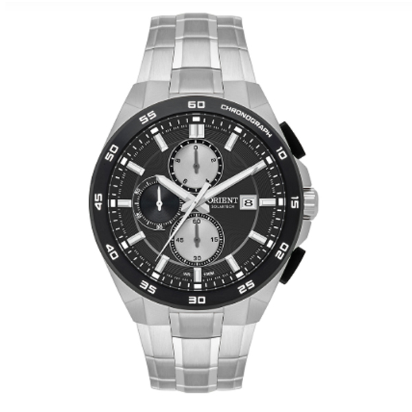Relógio Orient Masculino Prata Solar Tech Mbssc307p1px - cod29767
