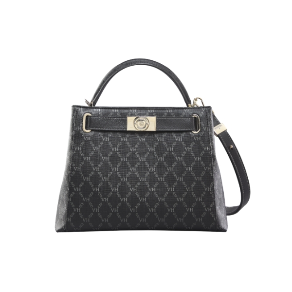 Bolsa Victor Hugo Milano Belmont Nero Black