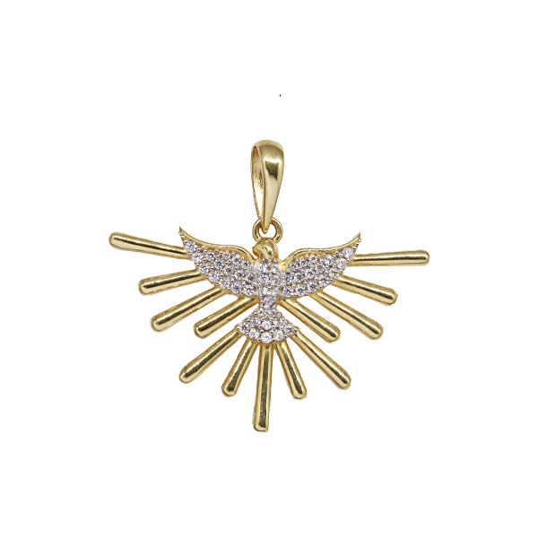 Pingente Espírito Santo Ouro 18k