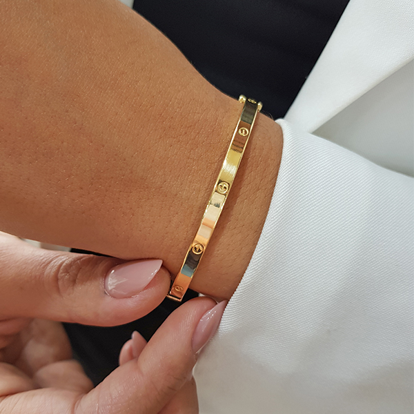 Bracelete Love Ouro 18k