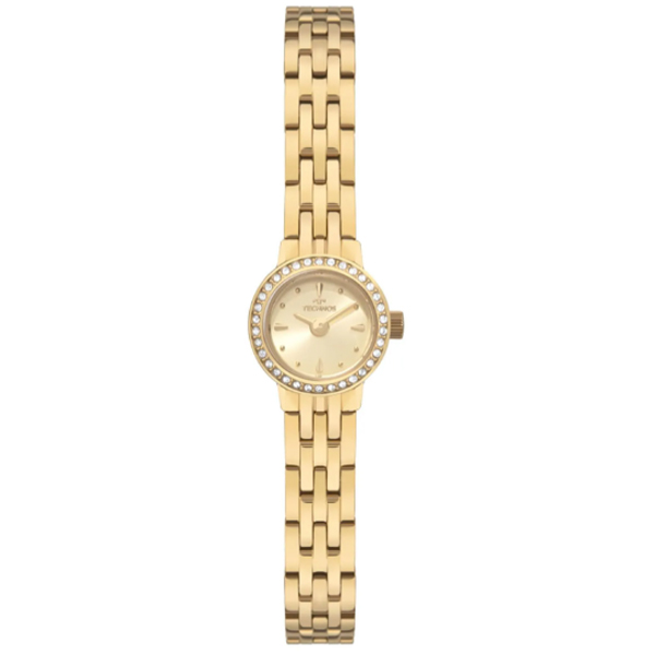 Relógio Technos Feminino Mini Petit Dourado 1042ak/1x