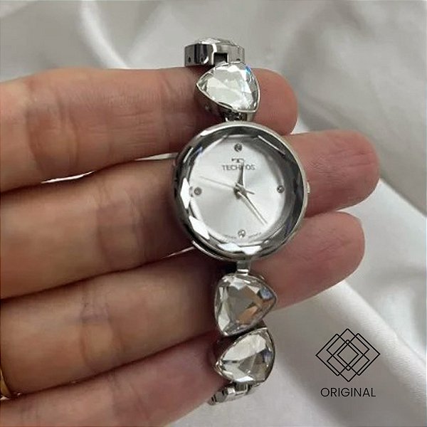 Relógio Technos Feminino Crystal Prata 2035ngf/1k