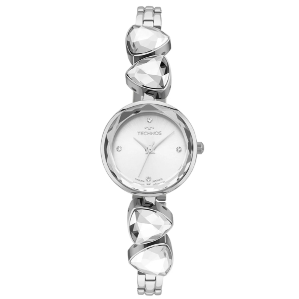 Relógio Technos Feminino Crystal Prata 2035ngf/1k