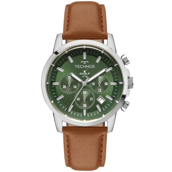 Relógio Technos Masculino Golf Couro Js25bde/0v
