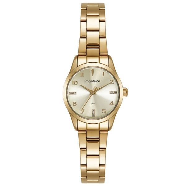 Relógio Mondaine Feminino Dourado 99824lpmvde1