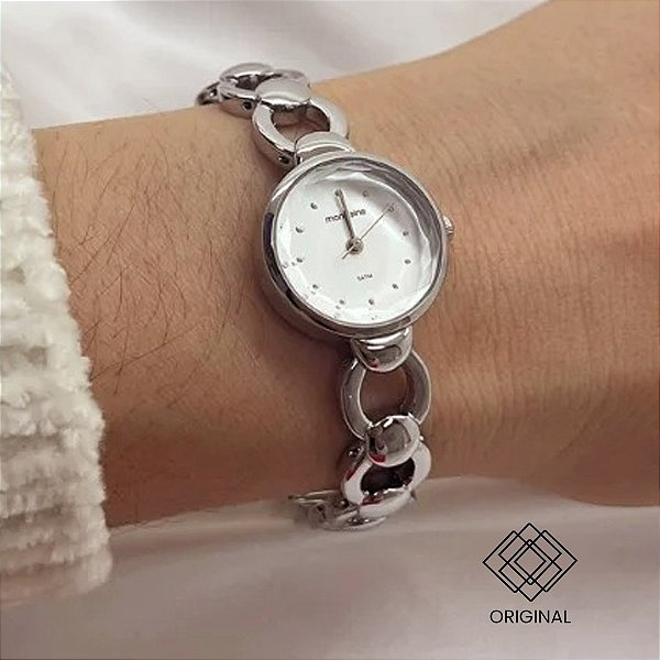 Relógio Mondaine Feminino Prata 32976l0mvnm2