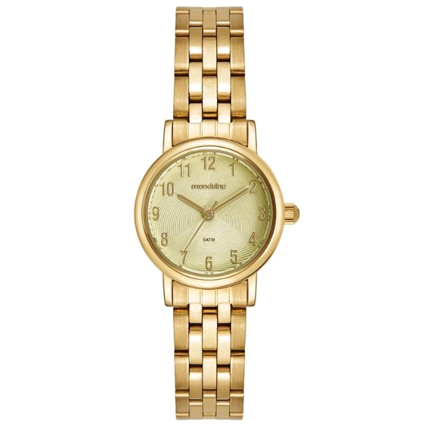 Relógio Mondaine Feminino Dourado 99849lpmvde1